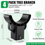 KJX 4 Pack Upgraded Tree Crutches, Fruit Tree Branch Supports