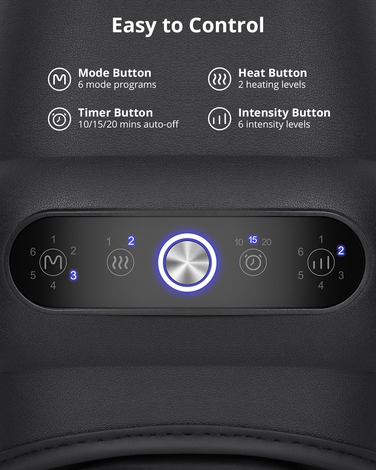 Medcursor Hand Massager, FSA or HSA Eligible, Hand Massager with Heat and Compression for Carpal Tunnel and Stiff Joints, Pain Relief from Wrist to Palm and Finger, Gifts for Women Men (Rechargeable)