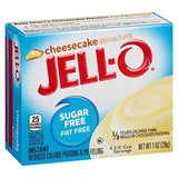 Jell-O Instant Cheesecake Sugar-Free Fat Free Pudding & Pie Filling (1 oz Boxes, Pack of 6)