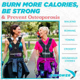 Empower Weighted Vest for Women - Workout Vest - Fixed 8lbs or Adjustable 10-12-14-16lbs - Adds Resistance to Strength Training, Running, Walking & Cardio - Designed To Fit A Woman’s Body