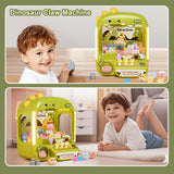 64 PCS Large Claw Machine for Kids Dinosaur,Vending Machine Toys for Boys 5 6 7 8 Year Old,Candy and Prize Electronic Dispenser Game Ages 5-7 6-8,Christmas Birthday Gift for 3 4 5 6 Year Old Boy Girl