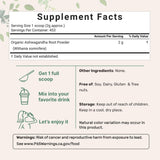 Micro Ingredients Organic Ashwagandha Root Powder | 2 Pound, No Filler, No Additives, Highly Purified | Active Withanolides, Adaptogenic Ayurvedic Herbal Supplements, Gluten Free, India Origin