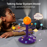 Science Can Solar System for Kids, Talking Astronomy Solar System Model Kit