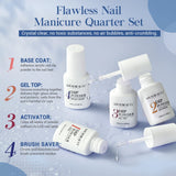 AZUREBEAUTY 31 Pcs Dip Powder Nail Kit Starter 20 Colors Glitter Nude Green Mermaid Serie Dip Powders Liquid Set with Base Top Coat Activator French Nails Art Manicure DIY Salon Christmas Gift