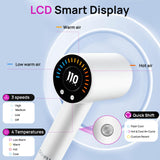 CONFU Hair Dryer, 110000 RPM Fast Drying Blow Dryer with Magnetic Diffuser and Concentrator, Professional Lightweight Ionic Hair Dryer for Women and Men