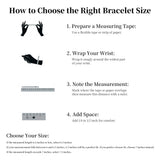Carffordo 925 Sterling Silver Bracelets for Women, Twist Silver Bracelet