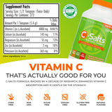 C-Salts Original Vitamin C Powder Supplement - 100% Pure High Dose Buffered Vitamin C Powder for Immune Support - Sugar-Free Powdered Drink Ascorbate, Organic, Stomach-Friendly, Original 26oz