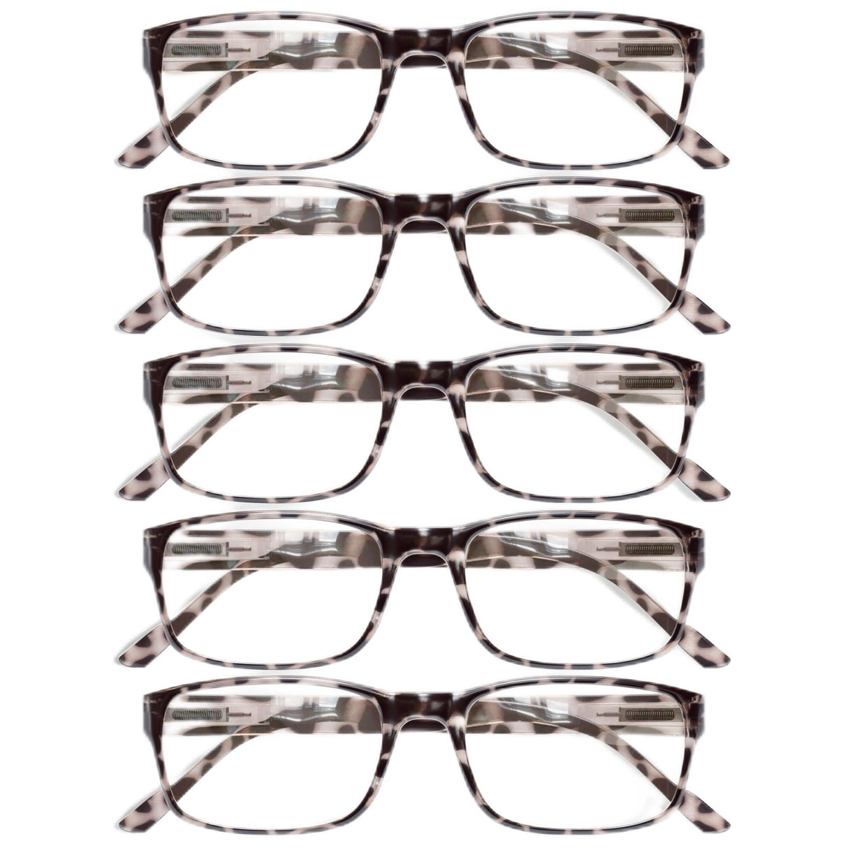 Gaoye Professional Reading Glasses for All Day - Computer Readers with Blue Light Protection - Value Pack