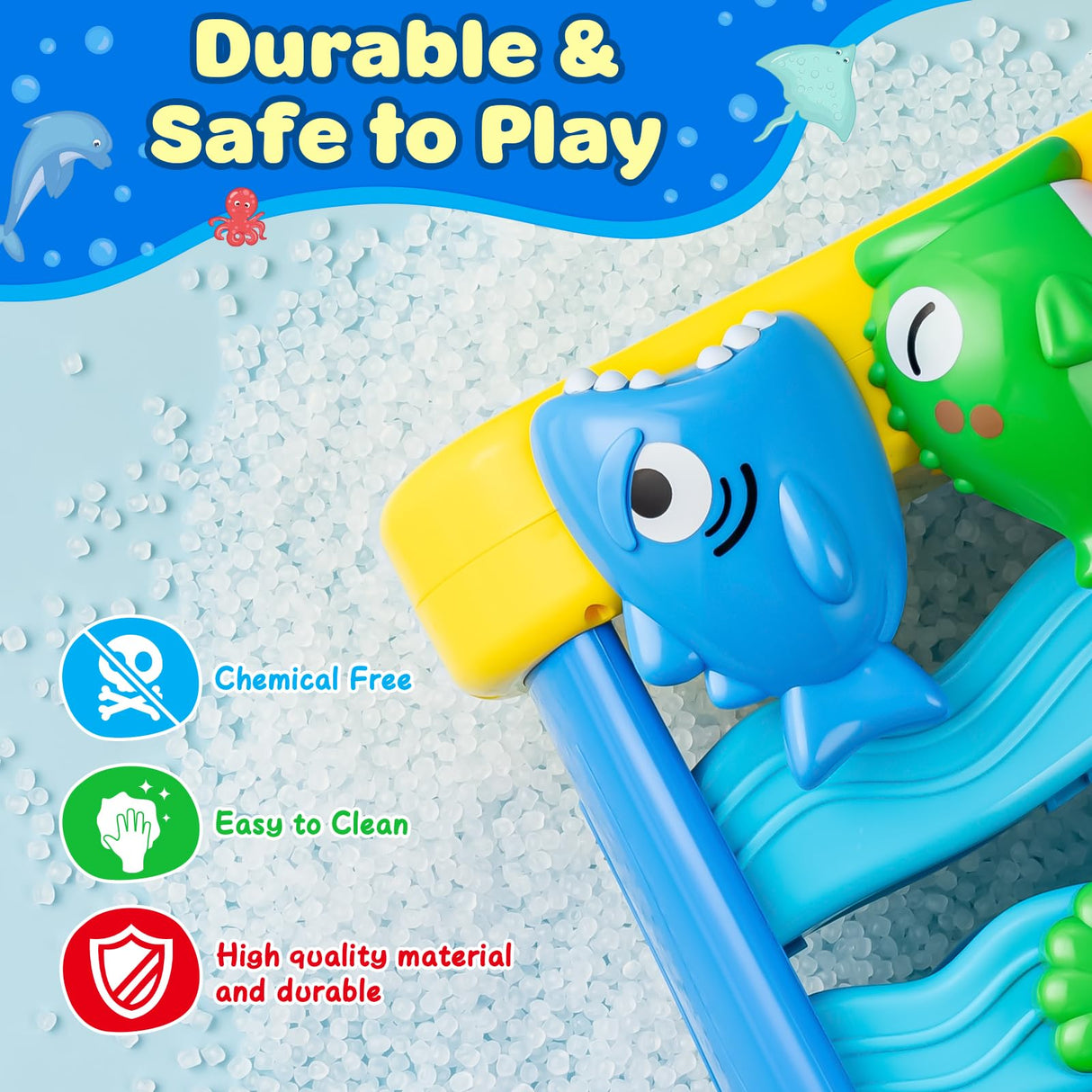 V-Opitos Musical Toys for 1, 2 Years Old Boys & Girls, Feeding Interactive Toys for Baby 12-18 Months, Montessori Education Toys, Perfect Toddler Christmas Birthday Gifts