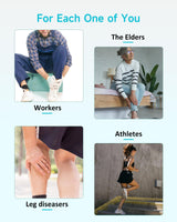 ALLJOY Gifts for Men Women, Leg Massager for Circulation and Pain Relief FSA, Leg Massager with Heat and Compression, 6 Modes 3 Intensities 2 Heat Levels