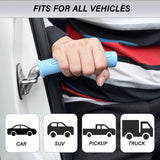 Portable Car Door Handle Assist - 2 Pack Vehicle Support Handle, Easy Sit To Stand Assistance For Seniors And Handicapped, Supports Up To 450 Pounds