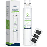 TEEHAY PWF-1 FPPWFU01 Water Filter & PureAir Ultra II PAULTRA2 Air Filter Combo, Compatible with Frigidaire FRIGCOMBO13, FRSS26L3AF, FRSS2333AS, FRSC2333AS, FRSS2323AB, 1 Combo