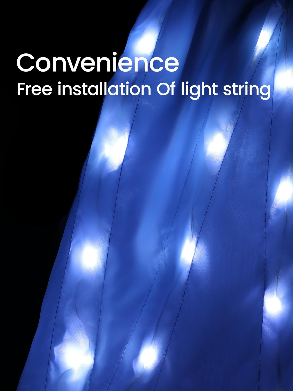 UPORPOR Princess Dresses for Girls Toddler Princess Costume Dress Up Clothes for Girls Halloween Costume with Cape for Christmas, Birthday, Party, LED Light No Assembly Needed, 110