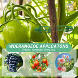 100 Secured Plastic Plant Clip, New Reusable Plant Support Clips Plastic Clips Tomato Clips for Securing Plants for Climbing Plants, Grape, Vegetable Stems (100 Pcs)