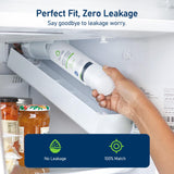 TEEHAY PWF-1 FPPWFU01 Water Filter & PureAir Ultra II PAULTRA2 Air Filter Combo, Compatible with Frigidaire FRIGCOMBO13, FRSS26L3AF, FRSS2333AS, FRSC2333AS, FRSS2323AB, 1 Combo