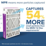 Filtrete 20x25x5 Air Filter MERV 12, MPR 1550 Certified Asthma & Allergy Friendly 1-Pack, Fits Trion AirBear, AC Furnace HVAC Filters, Pleated Electrostatic (Actual Size 19.56 x 24.13 x 4.75 in)