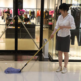 Midoneat Commercial Industrial Heavy Duty Mop with Long Handle,58" Looped-End String Wet Cotton Mops for Floor Cleaning, 2packs