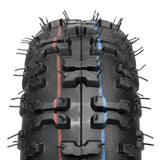 FVRITO 4.10-4 4.10/3.50-4 Tire with Inner Tube for Lawn Mowers Snow Blower