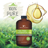 Tea Tree Essential Oil - Huge 4 FL OZ - 100% Pure & Natural – Premium Natural Oil with Glass Dropper (Tea Tree)