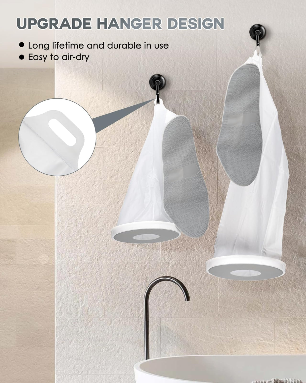 Waterproof Extra Wide Full Leg Cast Cover for Shower after Knee Surgery with Upgrade Non-Slip Bottom, Watertight Leg Cast Protector for Knee Immobilizer/Brace, Bandage Wounds, Walking Boots, Reusable