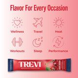 TREVI™ Sugar Free Electrolytes - Drink Mix Hydration Powder Packets - 28 Count - Sour Cherry