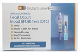 Instant-view® Plus Immunochemical Fecal Occult Blood (FIT or iFOB) Home Test and Stool Test