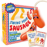 Lucky Egg Swing Your Sausage - Fun Family Party Games for Groups - Indoor Games for Adults and Kids - Perfect for Family Gatherings, Birthdays, and Christmas Party Games for Adults Game Night