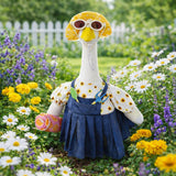 RUXRQPJ Gardener Summer Porch Goose Outfits for 23 Inch Porch Goose