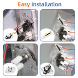 【Upgraded】279838 W10724237 Dryer Heating Element for Whirlpool Wed4815ew1 Maytag Centennial Medc215ew1 Kenmore 70 80 Series Model 110 Amana Ned4655ew1 Roper Admiral,Replaces 2406026 3403585 3398064