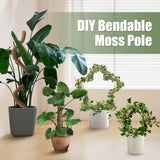 2 Pack Moss Pole 63 Inch Monstera Plant Sticks Support Tall Long Stakes