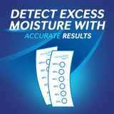 DampRid Hi-Capacity Moisture Absorber Bucket, Fresh Scent, 2 lb. 15.5 oz. & Moisture Detection Strip (2 Pack), Attracts & Traps Excess Moisture