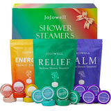 JoJowell Shower Steamers Aromatherapy - 18 Pack Birthday Gifts for Women, Self Care, Christmas Gifts Stocking Stuffers for Adults, Women, Men, Mom, Teens, White Elephant, Relaxation Home SPA