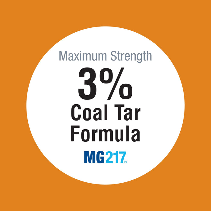 MG217 Psoriasis Medicated Conditioning 3% Coal Tar Shampoo 8 Fl Oz