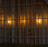 Homemory 12PCS Christmas LED Window Candles with 6h Timer, 2X Brighter Flameless Taper Candle with Suction Cups Battery Operated for Window, Flickering Candlesticks for Christmas Home Wedding Decor