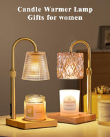 Hong-in Candle Warmer Lamp with Timer, House Warming Gifts New Home Decor