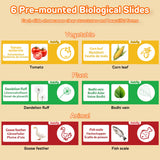 1000X Digital Handheld Microscope for Kids Portable Outdoor Toys & Gifts