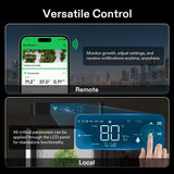 VGrow All-in-One Smart Grow Box, Professional System with Samsung LM301H EVO Grow Light, Advanced Circulation & Ventilation System, Irrigation, Nutrient, Magnetic Window for Indoor Hydroponics