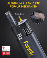 Fanttik F2 Master Mini Cordless Rotary Tool Kit, NeoPulse Motor, 5 Speed, 25000 RPM, Revostor Hub, 35 Accessories, Engraving Pen, for 3D Printer Sanding, Polishing, Drilling, Carving, DIY Crafts