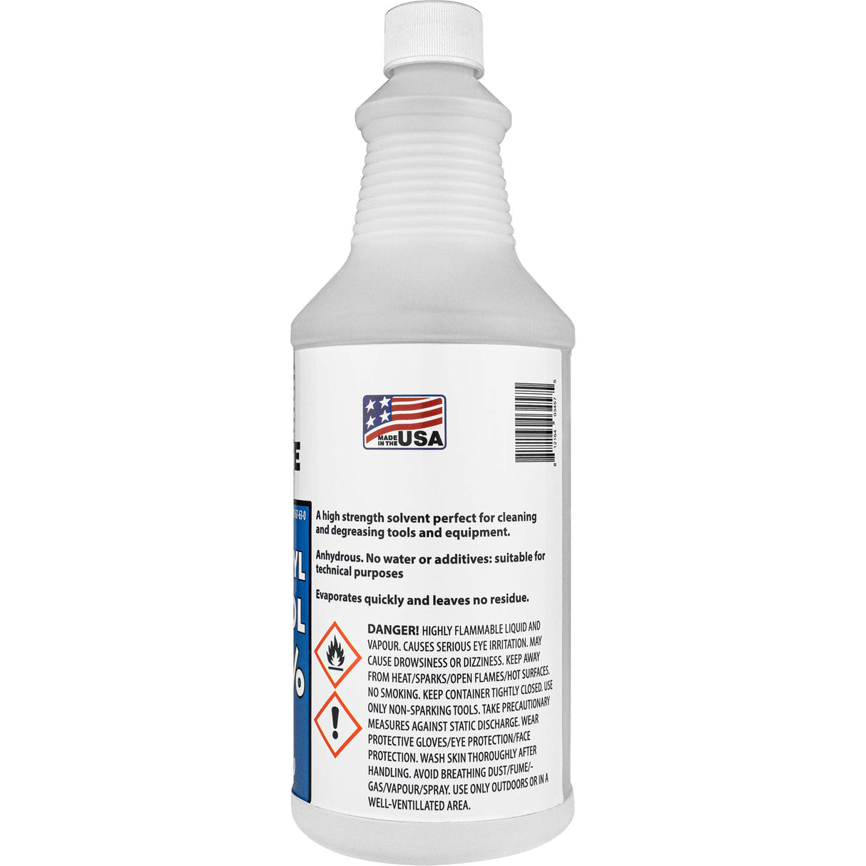 MaxTite 99.9% Isopropyl Alcohol (4 Gallons (16 Pack, 32 fl oz) - Includes Heavy-Duty Spray Nozzle - Made in USA