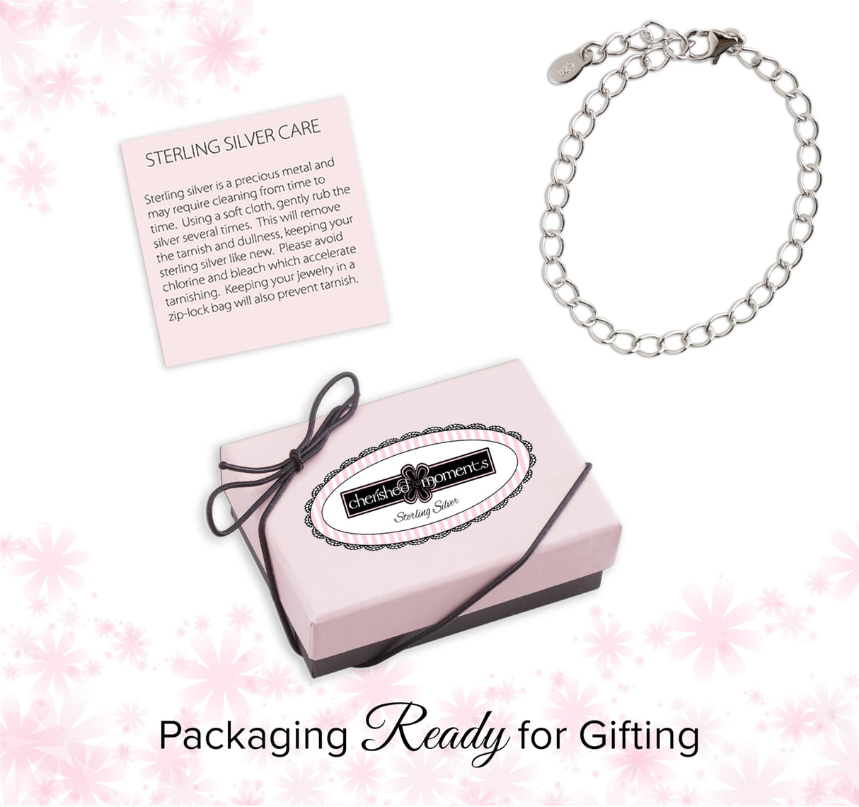 Cherished Moments Charm Bracelet, .925 Sterling Silver