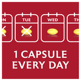 Seven Seas Cod Liver Oil High Strength With Omega 3 Plus Vitamins D & E 120 Capsules