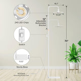 SANSI Grow Lights for Indoor Plants, 100W Full Spectrum Tall Standing