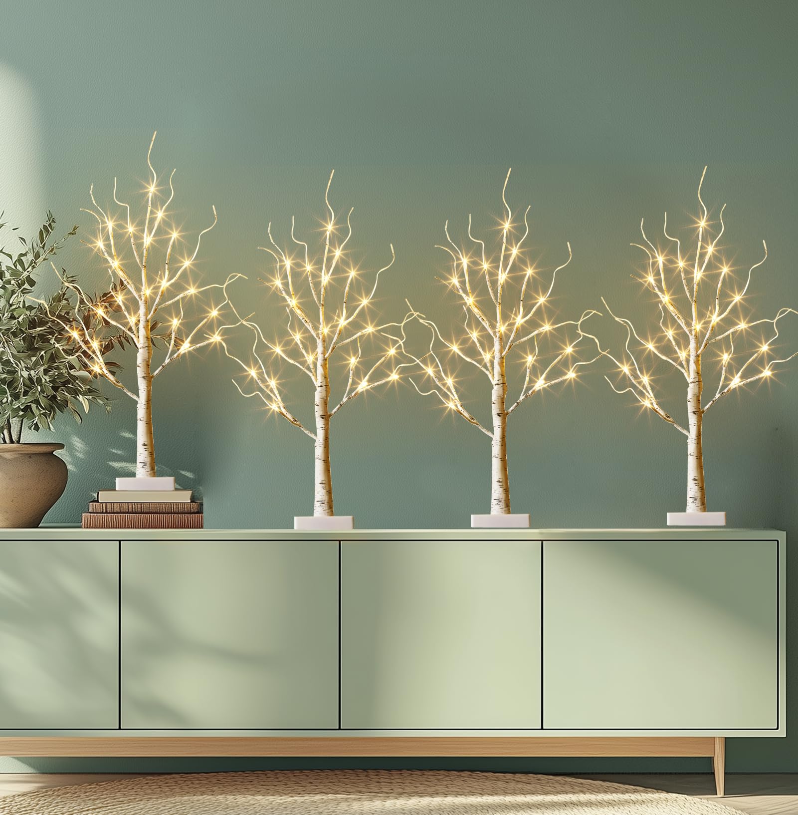 EAMBRITE Lighted Birch Tree - Thumbnail 3