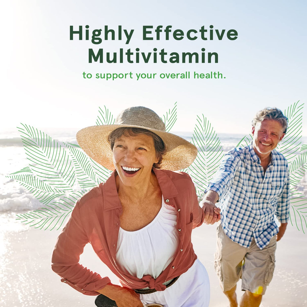 DEVA Tiny Tablets Vegan Multivitamin for Women & Men 2-Pack with Iron, Vitamin C, E, B Complex Vitamins, Zinc, 90 Tablets Each