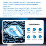 T POWER 24V Charger for Cloud Massage 9486098094 Shiatsu Foot Massager Deep Kneading Machine with Heat Therapy XH2400-2500 XH24002500 Ac Dc Adapter Power Supply Cord