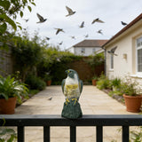 Hausse Scarecrow Eagle Fake Hawk Decoy Statue Scare Birds Away, Plastic Deterrents, Garden Protectors Bird Repellent, Nature Enemy Bird Repellent for Outdoor Garden Yard