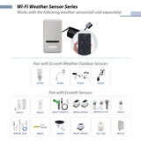 ECOWITT GW1206 Soil Moisture Tester Kit, Includes GW1200 IoT Wi-Fi Gateway and WH51 Soil Moisture Sensor, 915 MHz