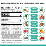 ENOF Organic Fruit and Vegetable Powder Supplement Kids & Adults | 10 Clean Ingredients - Strawberry, Spinach | Gluten & GMO Free Vegetable Powder for Kids | 60 Servings, 1 Mo. Supply, Made in USA