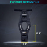 APEXUP Adjustable Weighted Vest Men 20lbs/30lbs/40lbs Weights with Reflective Stripe, Weight Vest Woman Workout Vest for Strength Training Running Walking (20 lbs)