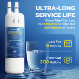 W10295370A Water Filter Replacement Compatible with Whirlpool EDR1RXD1, Everydrop Filter 1, EDR1RXD1B, WHR1RXD1, W10276924, W10291030, 9930 9930P 46-9930 46-9081 9081 P8RFWB2L, 1 Pack